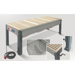 Absaugtisch Absaugwelt24 Schleiftisch - AAS 2 -  (L/B) 2000x1000mm für 1800m³/h