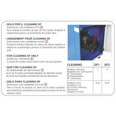 Ausführung mit Aktivkohlefilter für CLEANING DF