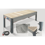 Absaugtisch Absaugwelt24 Schleiftisch - AAS 2 -  (L/B) 2000x1000mm für 1800m³/h