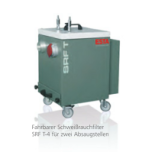 SRF T-4 - tragbarer Schweißrauchfilter - mit Filterpatrone für Lötrauch